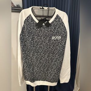 Hugo Boss Jacquard Sweatshirt Size 2XL